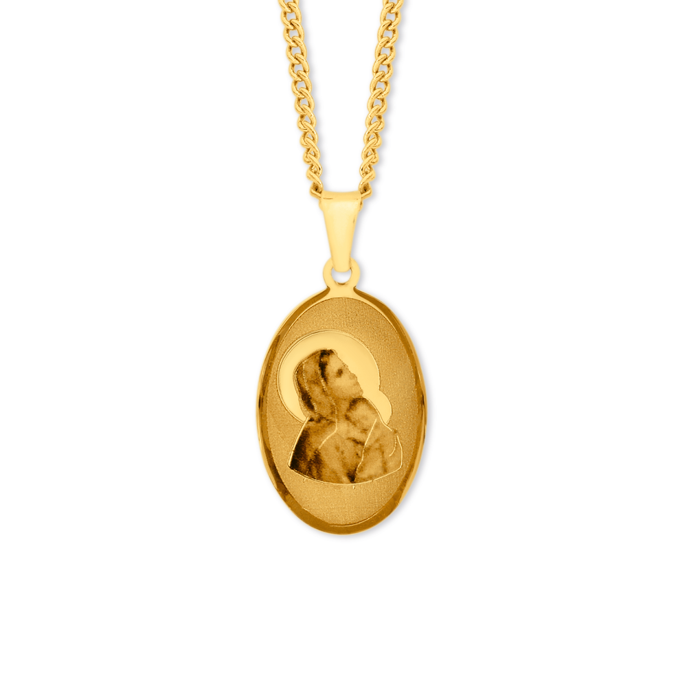 Gold Mother on sale & child pendant