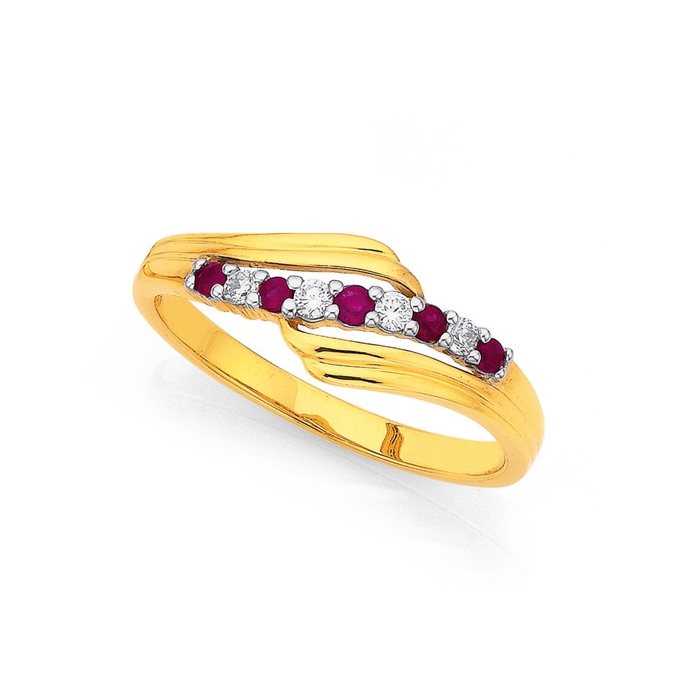 Goldmark deals ruby rings