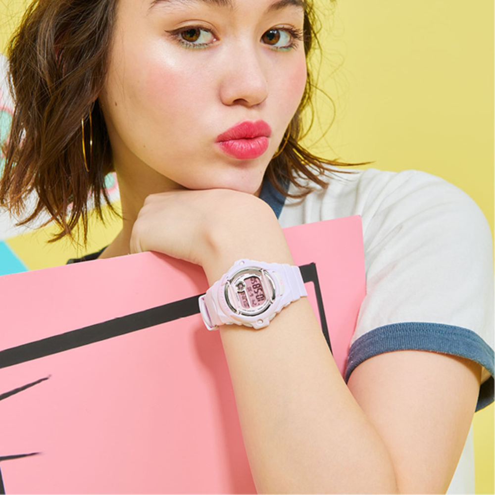 Baby g shock watch pink online