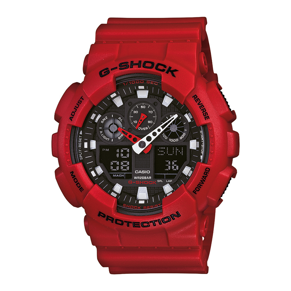 Casio red sale