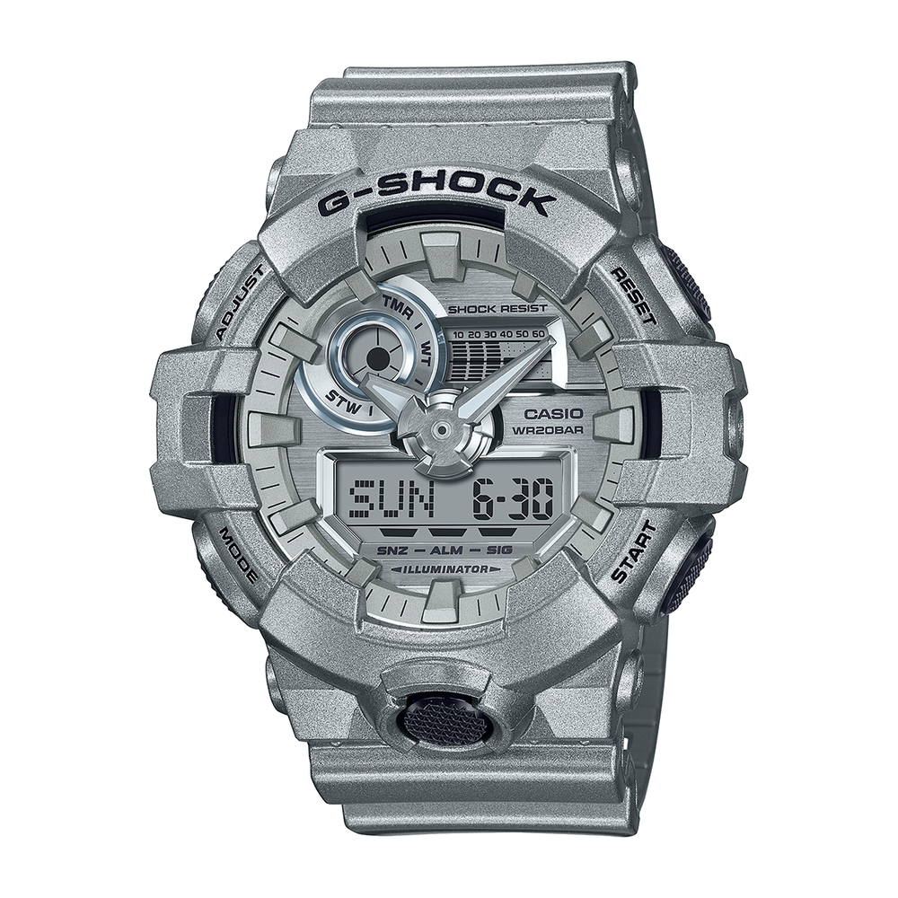 Casio G shock Watch in Silver Goldmark NZ