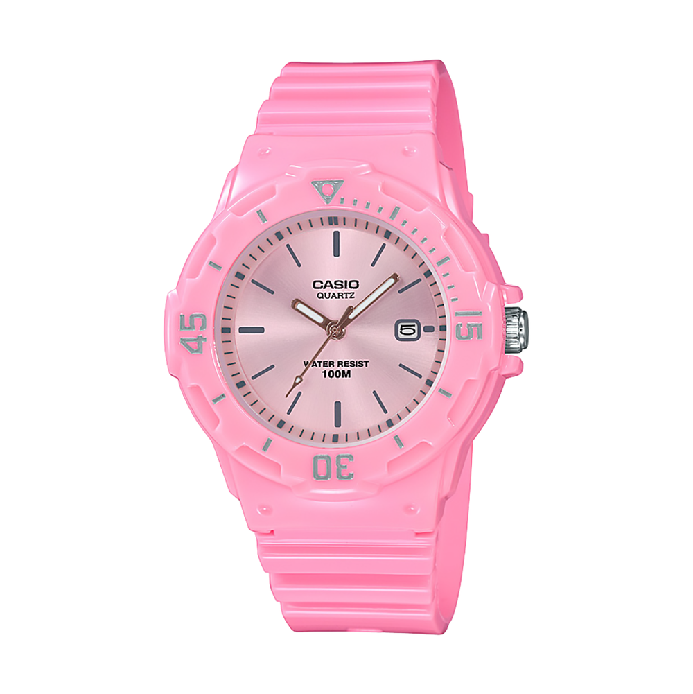 Casio Kids Analoue 50m Wr Watch in Pink Goldmark NZ