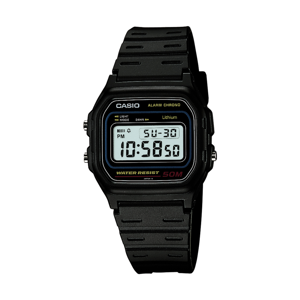 Casio Digital Watch in Black Goldmark NZ