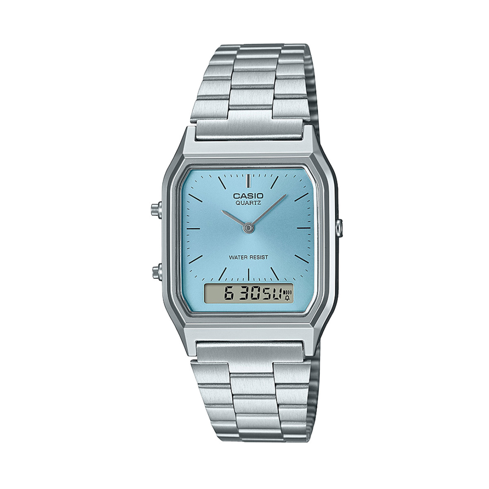 Casio retro blue online