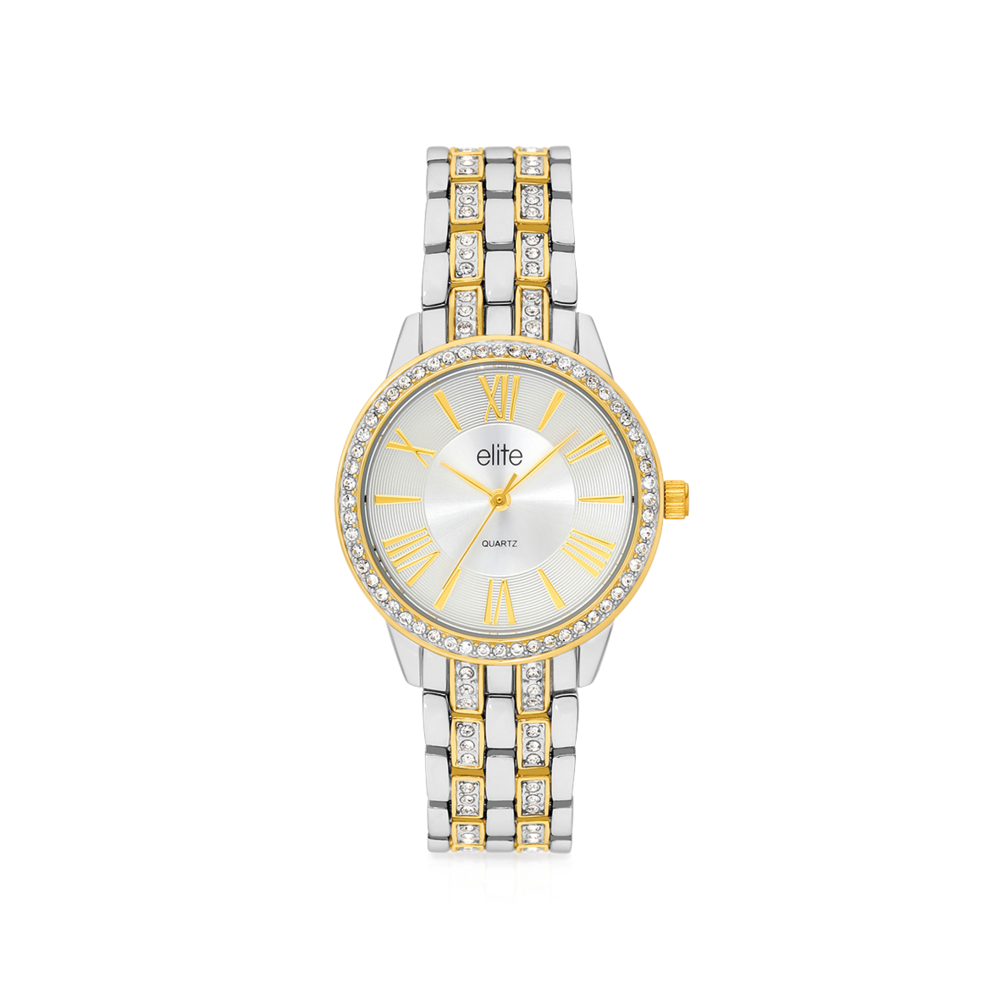 Buy Elite Models Fashion Women Gold Toned Dial Watch E53714/102 - Watches  for Women 237381 | Myntra