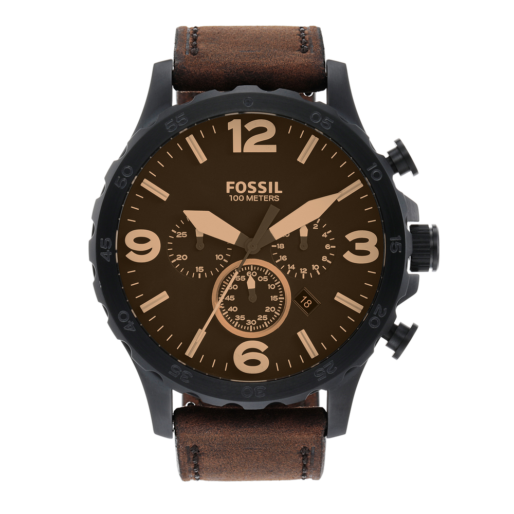 Fossil Nate Men s Watch in Black Goldmark NZ