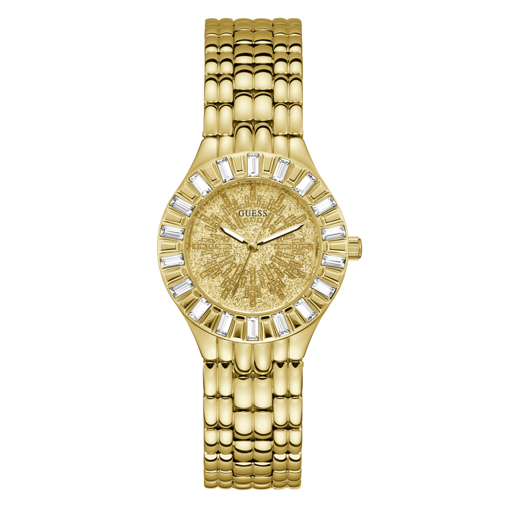 Guess Ladies Frontier Watch in Gold Goldmark NZ