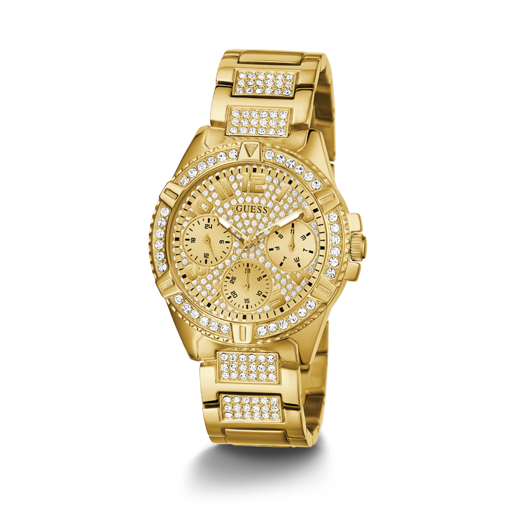 Guess Ladies Frontier Watch in Gold Goldmark NZ