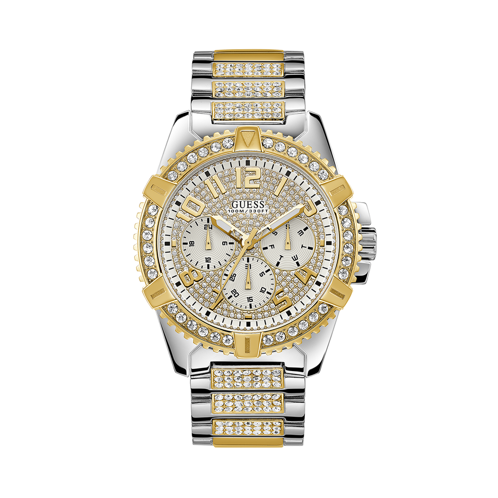 Guess Men's Frontier Watch in Gold | Goldmark (NZ)