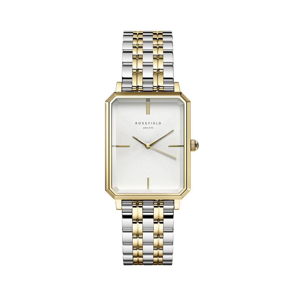 CARTIER Watch in steel and 18K (750°/°°) yellow gold 