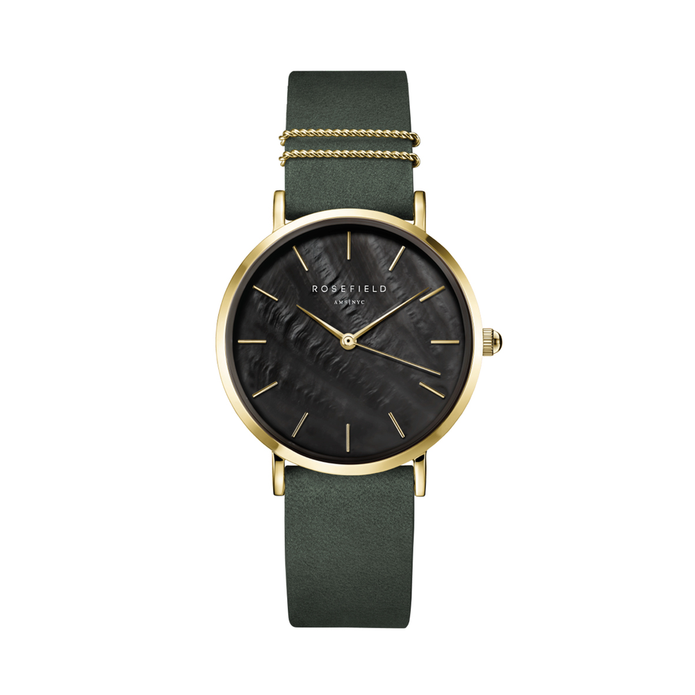 Rosefield hot sale watch black