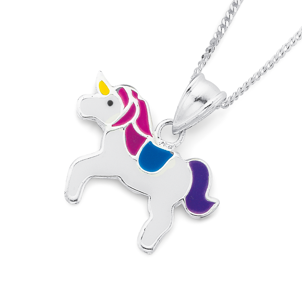 Crystal Unicorn Necklace – Lily Nily