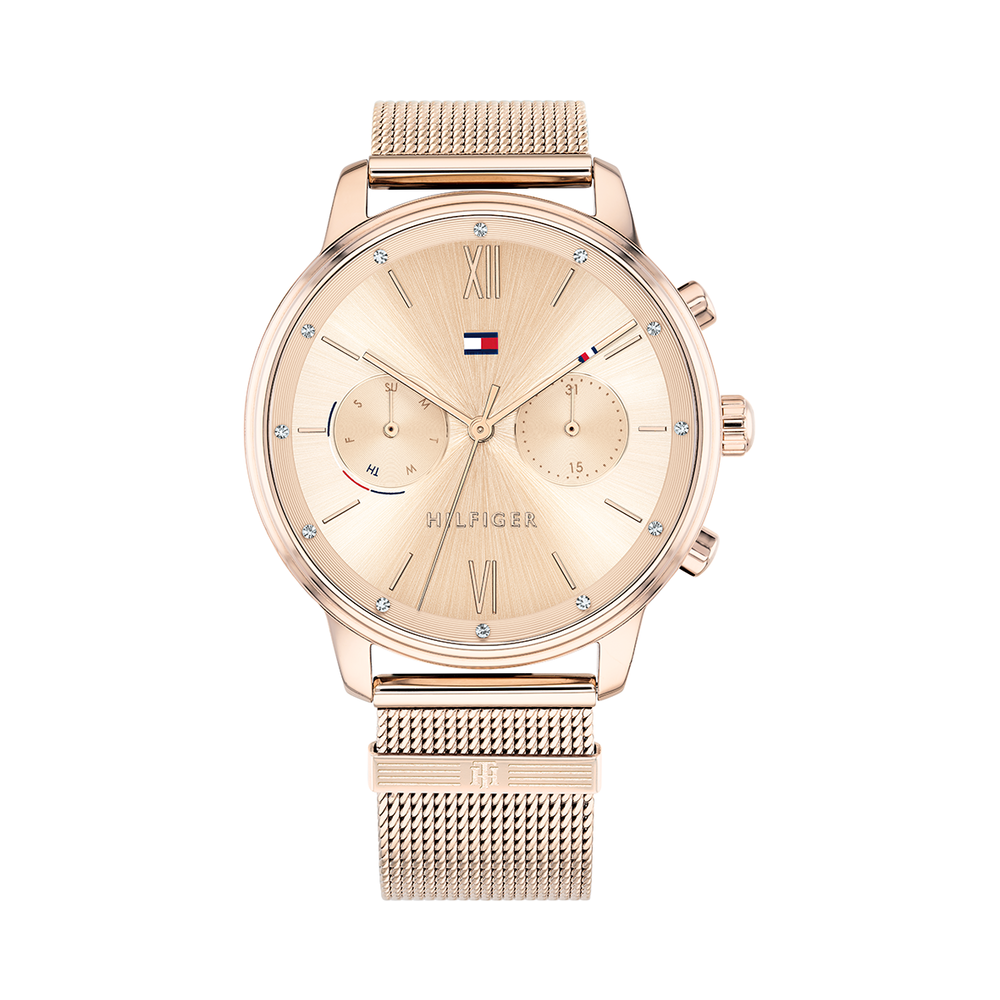 Tommy hilfiger watch store mens rose gold