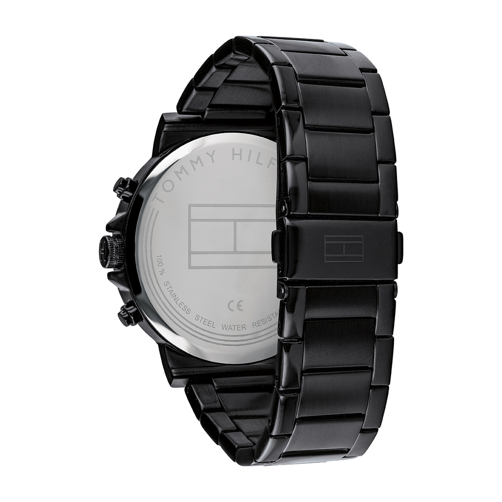 Tommy hilfiger best sale watch mens black